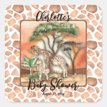 Mutter| Baby Giraffe Safari Babydusche