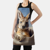 Mutter Baby Kangaroo Pouch Flüchtige Blick Art Schürze (InSitu)