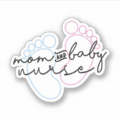 Mutter Baby-Krankengeschenk, Postpartum-Krankensch Aufkleber (Vorderseite)