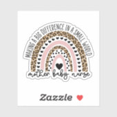 Mutter Baby-Krankengeschenk, Postpartum-Krankensch Aufkleber (Blatt)