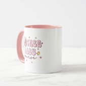 Mutter Baby Krankenschwester Ostertag MBU Osterhas Tasse (Vorderseite Links)