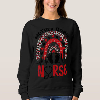 Mutter Baby Nurse Rainbow Mütter Tag Krankenwoche Sweatshirt