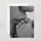 Mutter & Baby Postkarte (Vorne/Hinten)