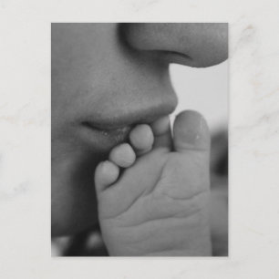Mutter & Baby Postkarte