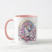 Mutter & Baby Unicorn Tasse (Links)