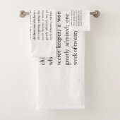 Mutter Badhandtuch Set (Insitu)