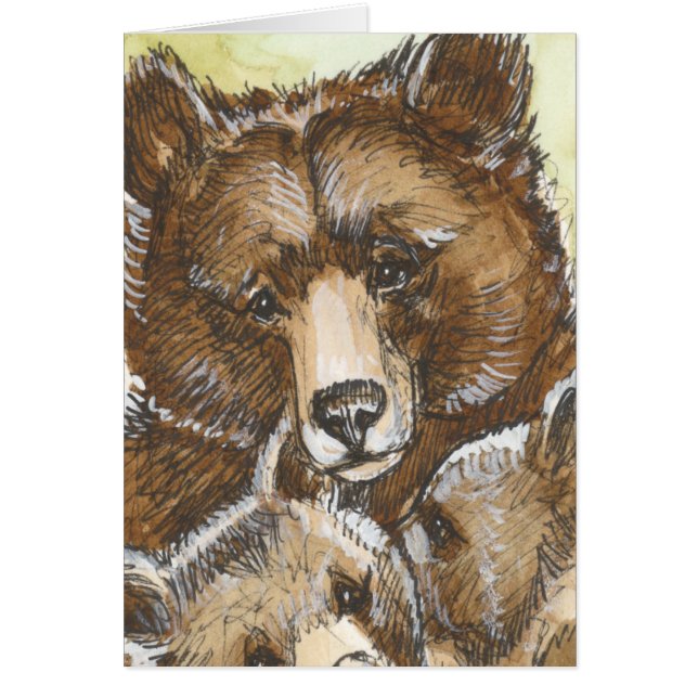 Mutter-Bär und CUB (Vorne)