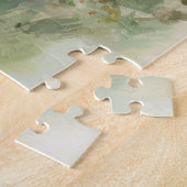 Mutter Bärenjungen Butterflies Blume Malen Puzzle (Seite)