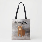 Mutter Bear - große Familien-Mama-Geschenk Tasche (Vorderseite)