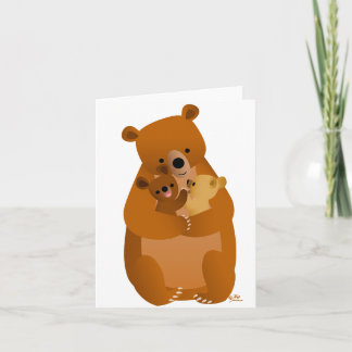 Mutter Bear Karte