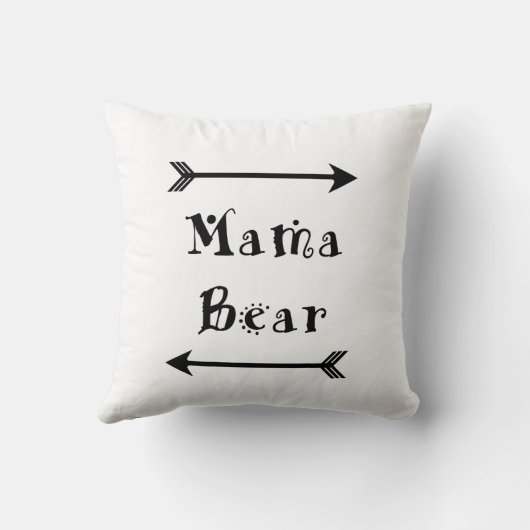 Mutter Bear Kissen (Rückseite)