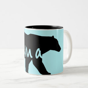 Mutter Bear Mom Mug Zweifarbige Tasse