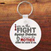 Mutter bedeutet für mich Diabetes Schlüsselanhänger (Vorderseite)