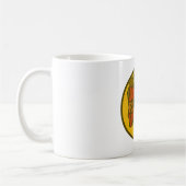 Mütter beherrschen den Retro-Globus Kaffeetasse (Links)