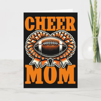 Mutter beider Football Cheerleading Cheer Mutter S Karte
