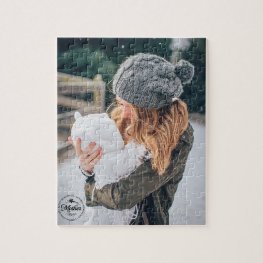 MUTTER | Benutzerdefiniertes Foto-Puzzle Puzzle (Vertikal)