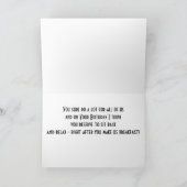 MUTTER-BERATUNG FÜR DIE GEBURTSTAGSKARTE KARTE (Innenseite)