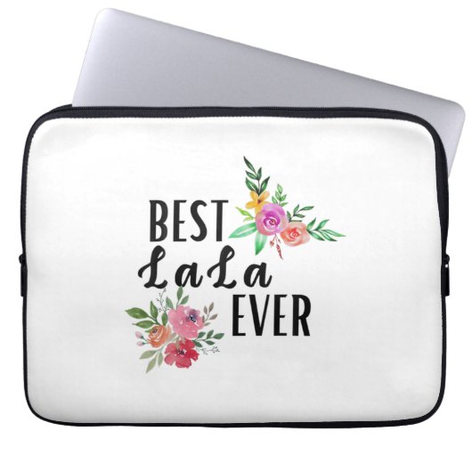 Mutter Best Lala je Geburtstag Laptopschutzhülle (Vorderseite)