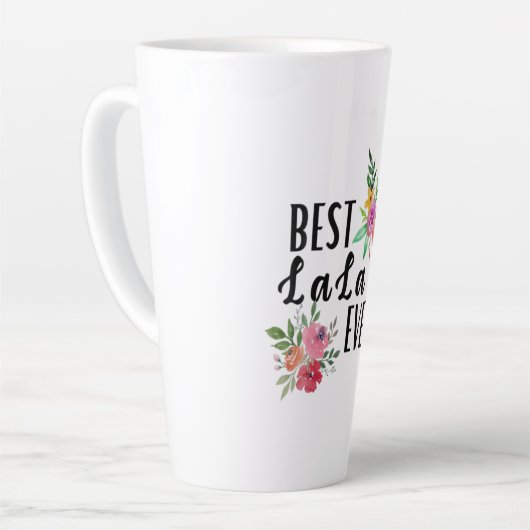 Mutter Best Lala je Geburtstag Milchtasse (Linke Ecke)