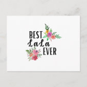 Mutter Best Lala je Geburtstag Postkarte (Vorderseite)