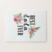 Mutter Best Lala je Geburtstag Puzzle (Horizontal)