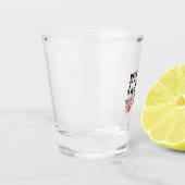 Mutter Best Lala je Geburtstag Schnapsglas (Links)