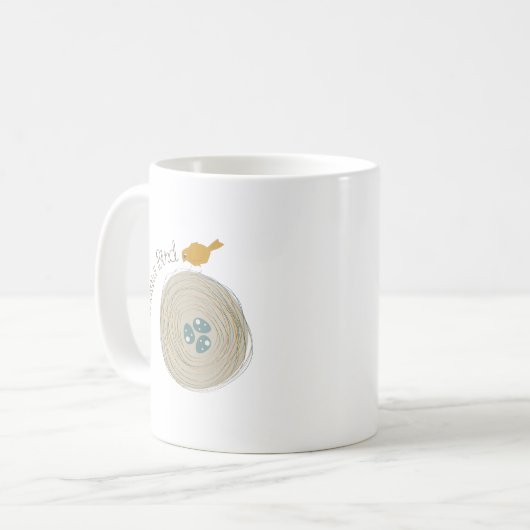 Mutter Bird Kaffeetasse (Vorderseite Links)