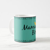 Mutter Bird Mug Kaffeetasse (Vorderseite Links)