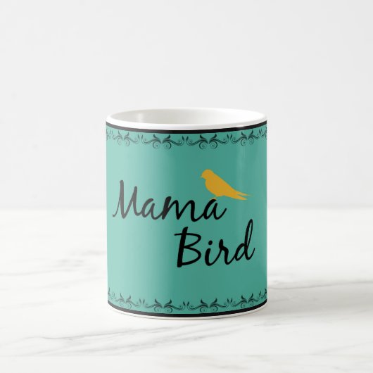 Mutter Bird Mug Kaffeetasse (Mittel)