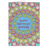 Mutter Birthday Crochet Blume (Vorne)