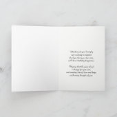 Mutter Birthday Peonies Karte (Innenseite)