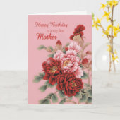 Mutter Birthday Peonies Karte (Gelbe Blume)