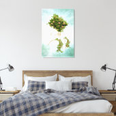 Mutter Blossom Canvas Print (verschiedene Größen) Leinwanddruck (Insitu (Schlafzimmer))