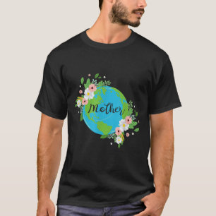 Mutter Blume Umweltschutz T-Shirt