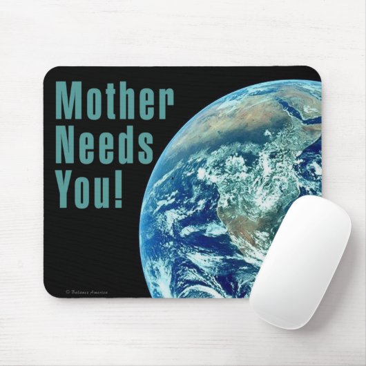 Mutter braucht dich Mousepad (Mit Mouse)