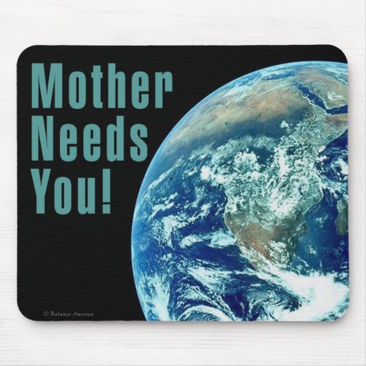 Mutter braucht dich Mousepad (Vorne)
