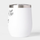 Mutter Bräutigam Mutter Schwarz Weiß Hochzeit (Rückseite)