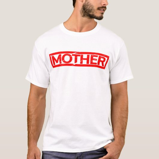 Mutter Briefmarke T-Shirt (Vorderseite)
