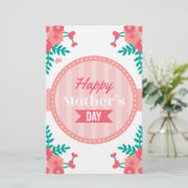 Mütter Briefpapier (Stehend Vorderseite)