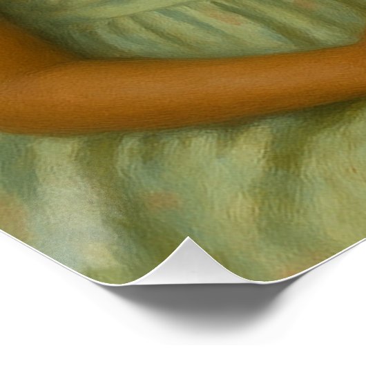 Mutter bringt Tochter Strick bei Poster (Ecke)