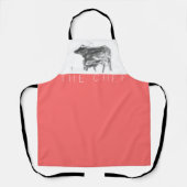 Mutter Buffalo und ihr Sack Chinesisch Ox Year Ap3 Schürze (Vorderseite)