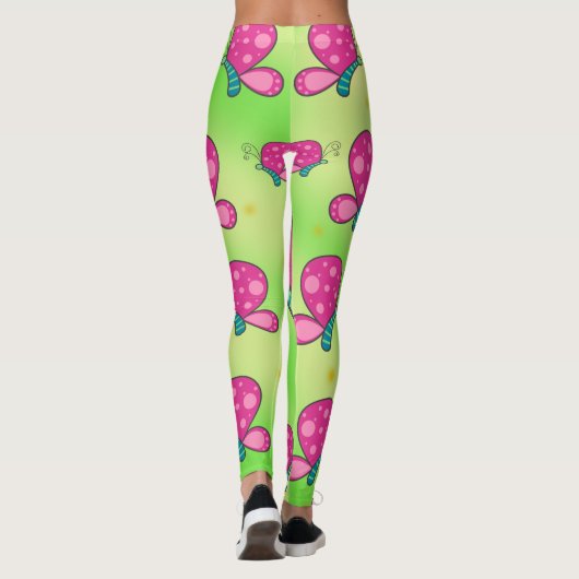 Mutter Butterfly Leggings (Rückseite)