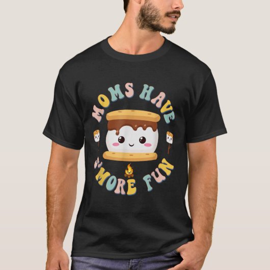 Mütter Camping Kawaii Smores Mütter haben mehr Spa T-Shirt (Vorderseite)