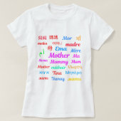 Mutter Collage T-Shirt (Design vorne)