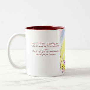 Mutter, danke Yahweh, für alle meine vielen Zweifarbige Tasse