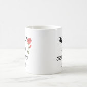 Mutter Dann Oma Typografie Familien Design Kaffeetasse (Mittel)
