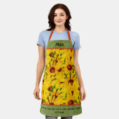  Mütter Day Black-Mit Augen Susan Random Muster Schürze (Getragen)