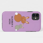 Mütter Day Bunnies Custom Number 1 Mama iPhone 5 C Case-Mate iPhone Hülle (Rückseite (Horizontal))