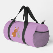 Mütter Day Bunnies Gemustert Duffle Bag (Rechte Ecke)