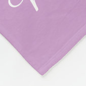 Mütter Day Bunnies Personalisiert Fleece Blanket (Ecke)
